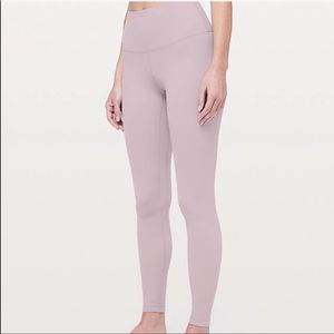 Lululemon Align Pants 28” In Smokey Pink